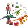 Playmobil Maxi Βαλιτσάκι Εξερευνητής Και Δεινόσαυροι (70108)