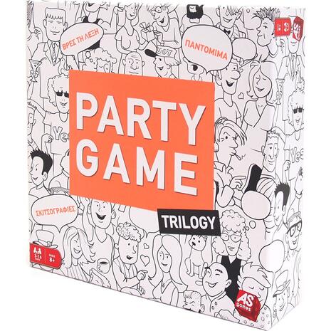 Επιτραπέζιο Party Game Trilogy (1040-20028) - Ανακάλυψε Επιτραπέζια παιχνίδια για παιδιά, ενήλικους και για όλη την οικογένεια από το Oikonomou-shop.gr