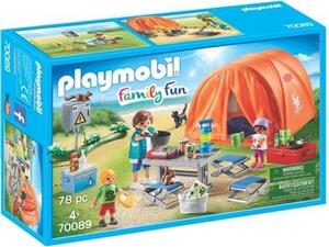 Playmobil Οικογενειακή Σκηνή Camping