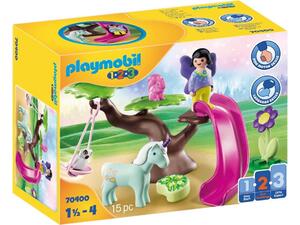 Playmobil 1.2.3 Νεραϊδούλα Και Ζωάκια Στην Παιδική Χαρά 70400