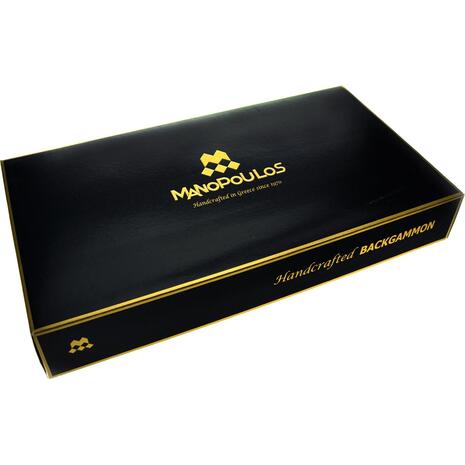 Χειροποίητο Τάβλι Με Εκτύπωση Καρυδιά 48x26cm