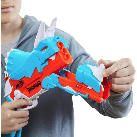 Nerf Tricerablast Dinosquad 12 Βελάκια (F0803)