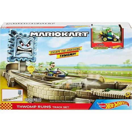 Πίστα Hot Wheels Mario Kart πίστες επιπέδων σε διάφορα σχέδια (GCP26)