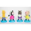 Peppa Pig Pack Hero Mania Giochi Preziosi φιγούρες σφραγίδες διάφορα σχέδια (4 φιγούρες)