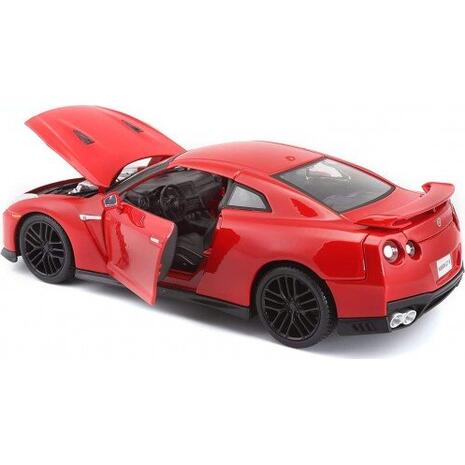 Αυτοκινητάκι μεταλλική μινιατούρα Bburago 1/24 Plus,Nissan GT-R Red (18/21082)