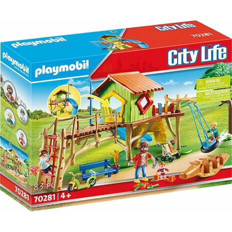 Playmobil City Life Playground διασκέδαση στην παιδική χαρά (70281)