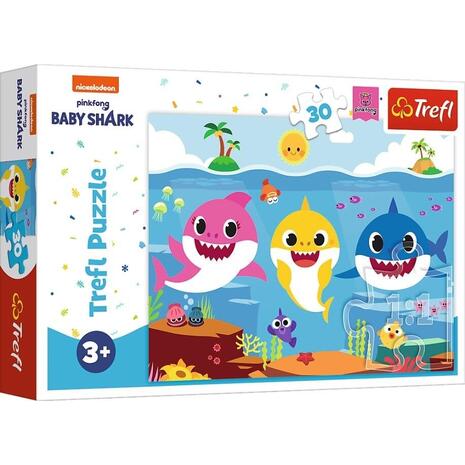 Παζλ Trefl Baby Shark The Underwater World 30 τεμαχίων (817-18284)