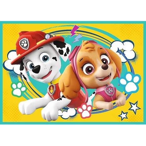 Παζλ Trefl Happy Paw Patrol team 4 in 1  (12&15&20&24 τεμαχίων) (817-34346)