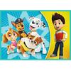 Παζλ Trefl Happy Paw Patrol team 4 in 1  (12&15&20&24 τεμαχίων) (817-34346)