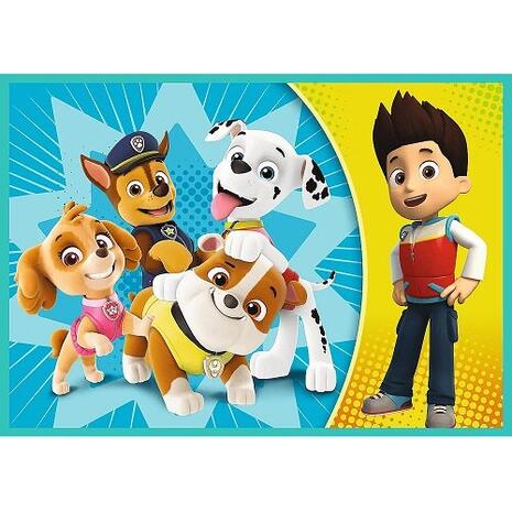 Παζλ Trefl Happy Paw Patrol team 4 in 1  (12&15&20&24 τεμαχίων) (817-34346)