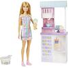 Κούκλα Barbie Εργαστήριο παγωτού (HCN46)