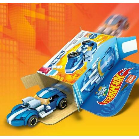 Τουβλάκια Mega Bloks Hot Wheels Building Set Racers διάφορα σχέδια (GVM28)