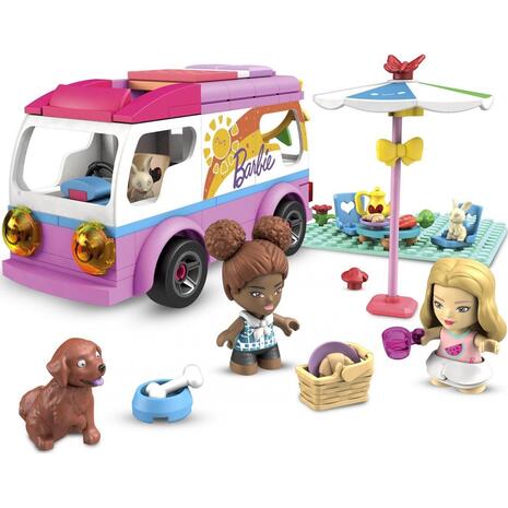 Τροχόσπιτο Barbie Mega Building συσκευασία 130 τεμαχίων (GWR35)