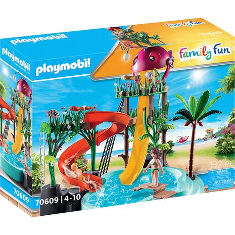 Playmobil Family Fun Aqua Park με νεροτσουλήθρες (70609)