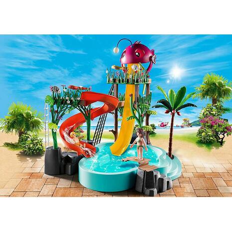 Playmobil Family Fun Aqua Park με νεροτσουλήθρες (70609)