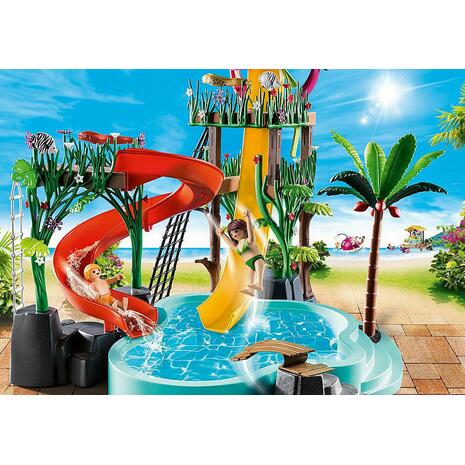 Playmobil Family Fun Aqua Park με νεροτσουλήθρες (70609)