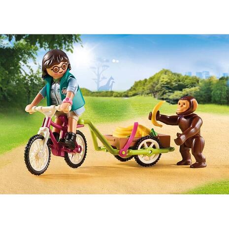 Playmobil Family Fun Κτηνιατρείο ζωολογικού κήπου (70900)