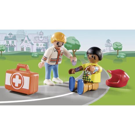 Playmobil Duck on Call Επιχείρηση Διάσωσης: Διάσωση στα Go-Kart (70919)