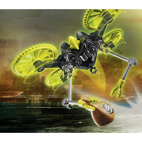 Playmobil City Action Καταδίωξη Drone από αστυνομικό τζετ (70780)