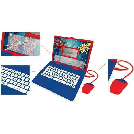 Εκπαιδευτικό δίγλωσσο Laptop Spiderman Lexibook (JC598SPi8)