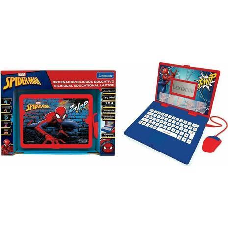 Εκπαιδευτικό δίγλωσσο Laptop Spiderman Lexibook (JC598SPi8)