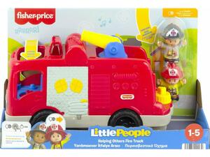 Όχημα πυροσβεστικό Fisher Price Little people (μιλάει Ελληνικά)