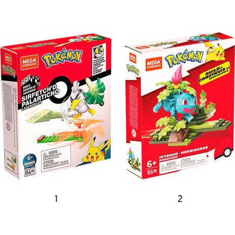 Τουβλάκια Mega blocks Pokemon - power packs σε διάφορα σχέδια (GDW29)