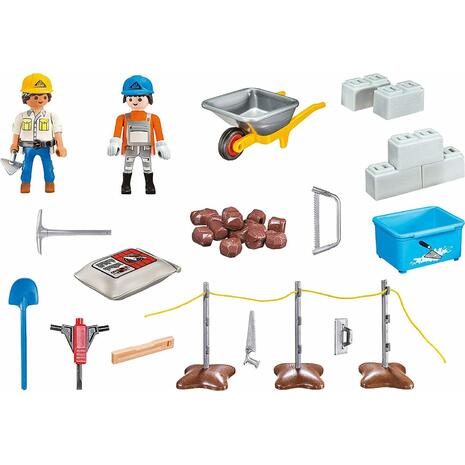 Playmobil City Action Maxi Βαλιτσάκι Τεχνικά Έργα (70528)