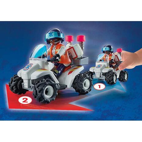 Playmobil City Action Διασώστρια Με Γουρούνα 4X4 (71091)