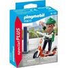 Playmobil City Life Special Plus Χίπστερ Με Ηλεκτρικό Σκούτερ (70873)