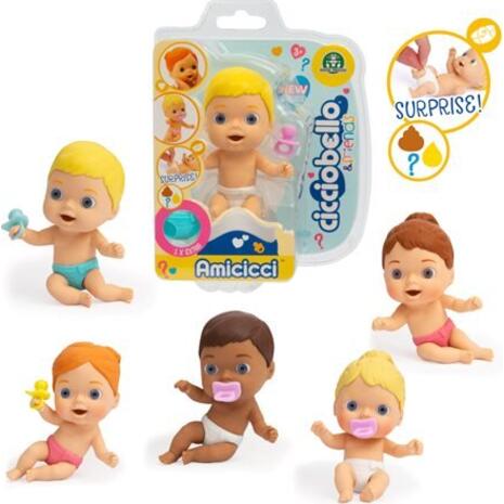 Κούκλα Amicicci Cicibello Friends σε διάφορα σχέδια (CC031000)