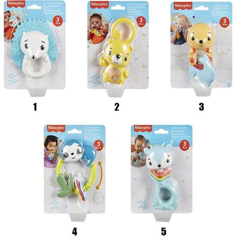 Fisher Price Παιχνίδι Δραστηριοτήτων Ζωακια Βίδρα σε διάφορα σχέδια (HJW11)