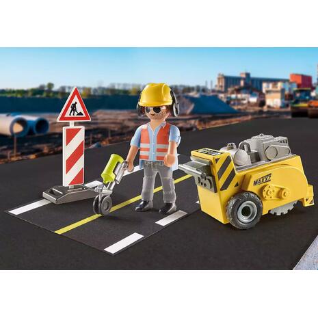Playmobil City Action Οδικά Έργα (71185)