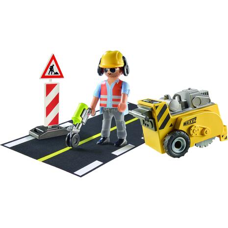 Playmobil City Action Οδικά Έργα (71185)