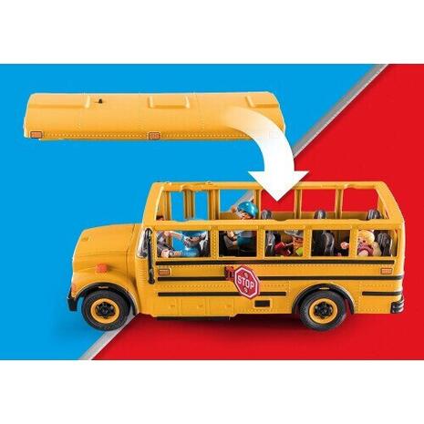 Playmobil City Life Σχολικό Λεωφορείο Με Μαθητές (70983)