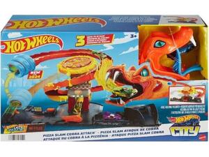 Λαμπάδα Πίστα Hot Wheels Pizza Slam Cobra Attack