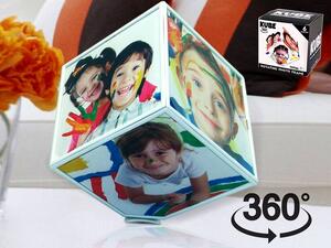 Κορνίζα I-TOTAL 360o Magic Cube ακρυλική 11.2cm XL0468
