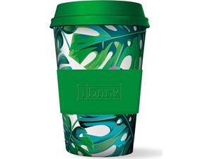 Kούπα θερμός i drink id0105 bamboo cup 435ml jungle
