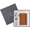 Σετ κασετίνα δώρου Parker Πένα I.M. Premium Pearl GT Fpen M + notebook