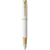 Σετ κασετίνα δώρου Parker Πένα I.M. Premium Pearl GT Fpen M + notebook