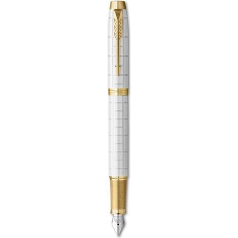 Σετ κασετίνα δώρου Parker Πένα I.M. Premium Pearl GT Fpen M + notebook