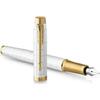 Σετ κασετίνα δώρου Parker Πένα I.M. Premium Pearl GT Fpen M + notebook