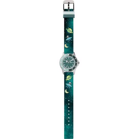 Ρολόι παιδικό Tikkers Green Strap Space (TK0210)