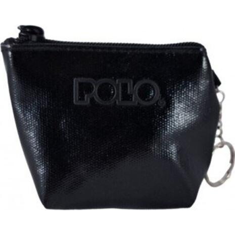 Πορτοφολάκι με φερμουάρ POLO Mini Black-Μαύρο (938004-2001)