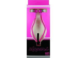 Ακουστικά με μικρόφωνο φερμουάρ ZIPPERS HI-FI Stereo σε διάφορα χρώματα