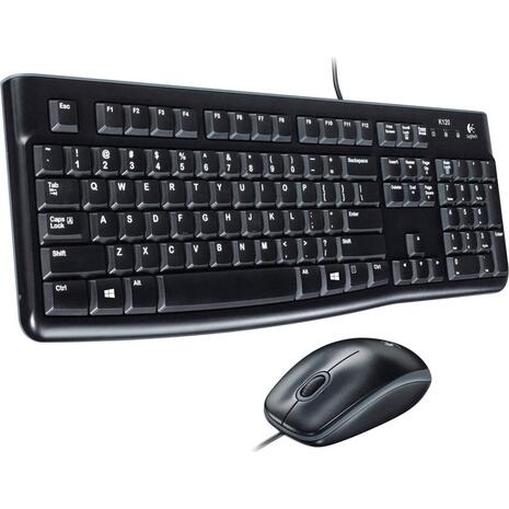 Σετ Ενσύρματο Πληκτρολόγιο - Ποντίκι Logitech MK120 (920-002541)
