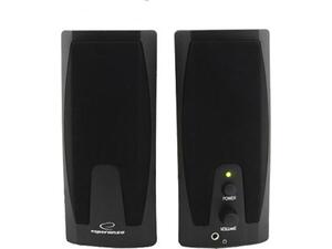 Ηχεία Esperanza Ενσύρματα Stereo 2.0 Giocoso EP110 black (συσκευασία 2 τεμαχίων)