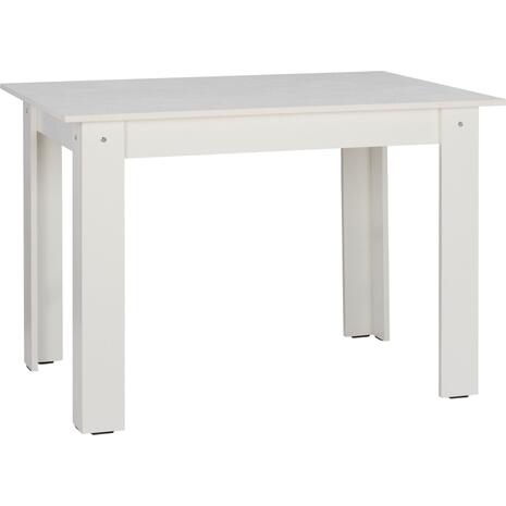 ΤΡΑΠΕΖΙ ΚΟΥΖΙΝΑΣ KELVIN 140x80x77Υεκ. ΛΕΥΚΟ HM2429.03
