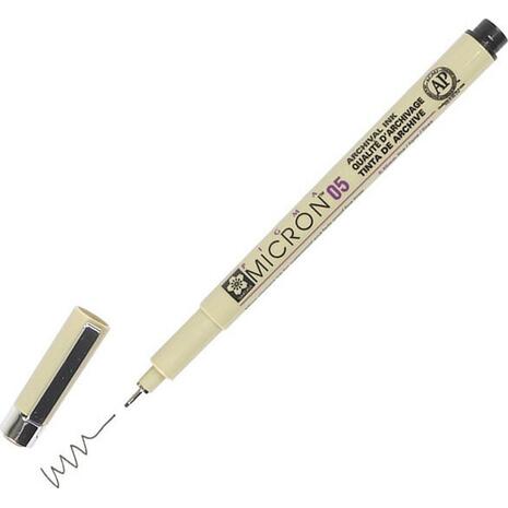 Μαρκαδόρος Σχεδίου Sakura Pigma Micron 05 (0.45mm) Μαύρο (Μαύρο)