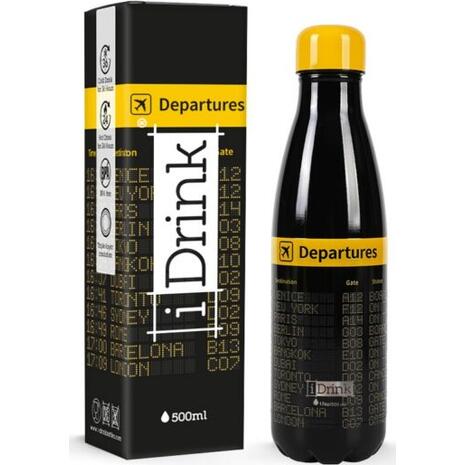 Μπουκάλι θερμός i-Drink ID0447 Therm Bottle 500ml Departur